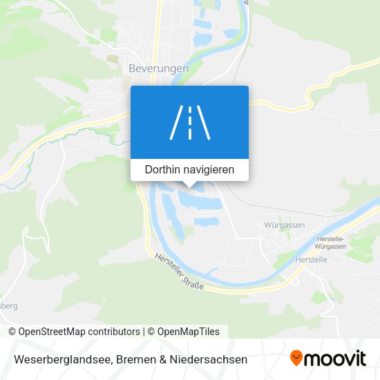 Weserberglandsee Karte