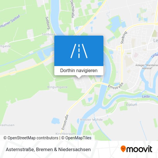 Asternstraße Karte