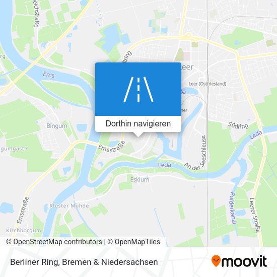 Berliner Ring Karte