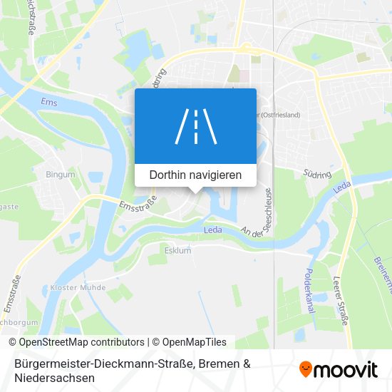 Bürgermeister-Dieckmann-Straße Karte