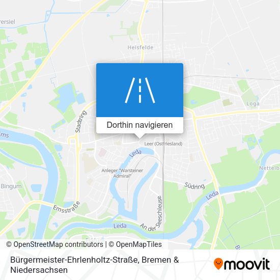Bürgermeister-Ehrlenholtz-Straße Karte