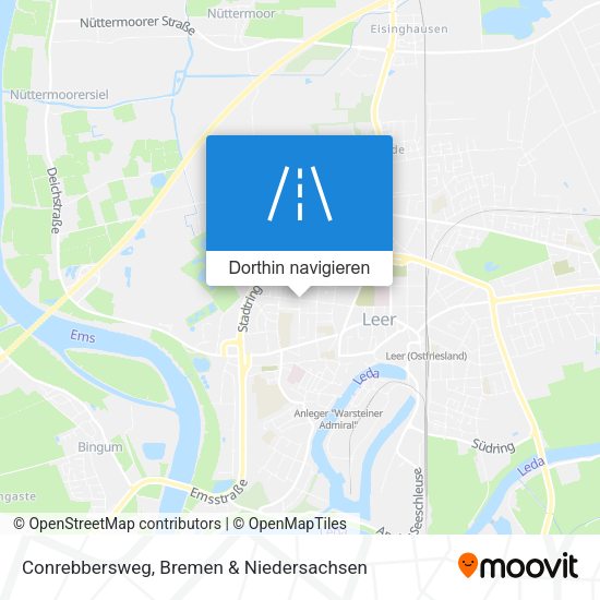 Conrebbersweg Karte