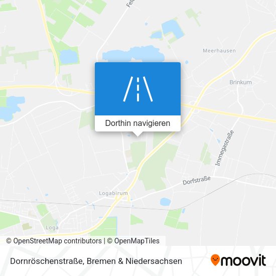 Dornröschenstraße Karte