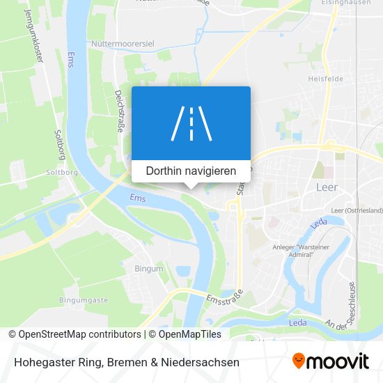 Hohegaster Ring Karte
