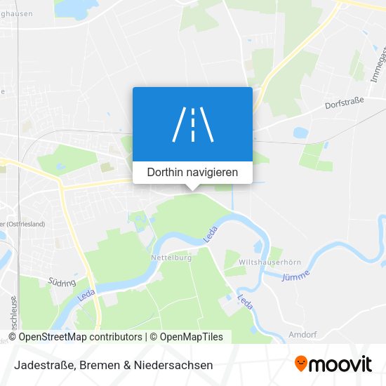 Jadestraße Karte