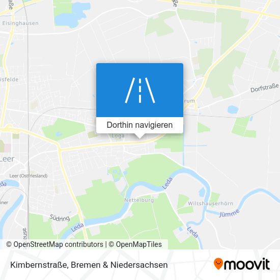 Kimbernstraße Karte