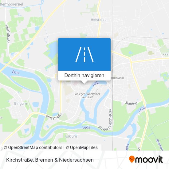 Kirchstraße Karte