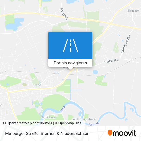 Maiburger Straße Karte