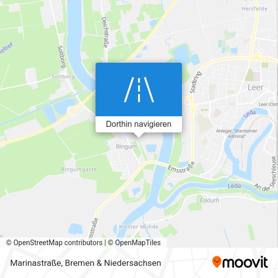 Marinastraße Karte