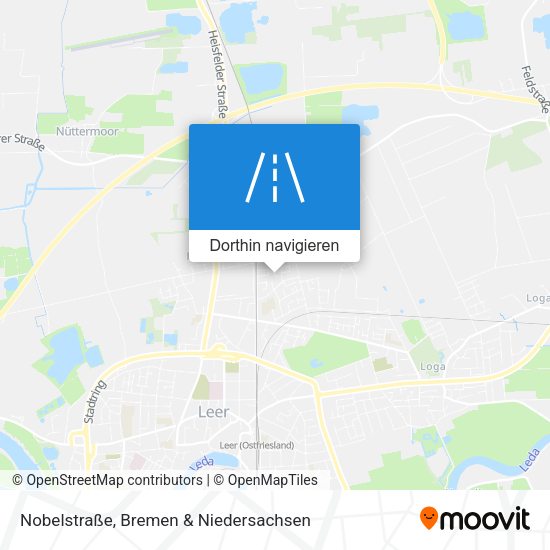 Nobelstraße Karte