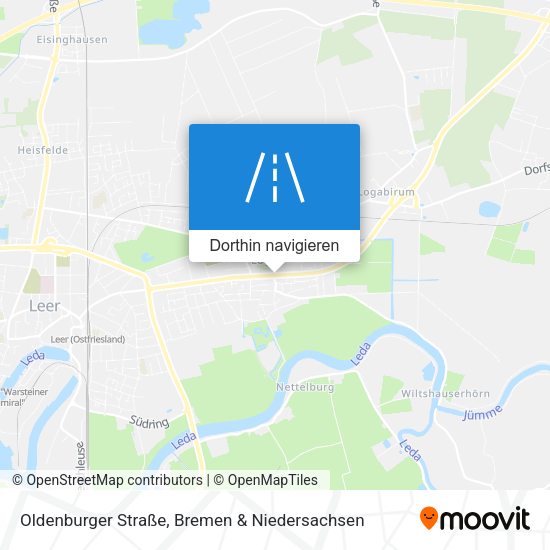 Oldenburger Straße Karte
