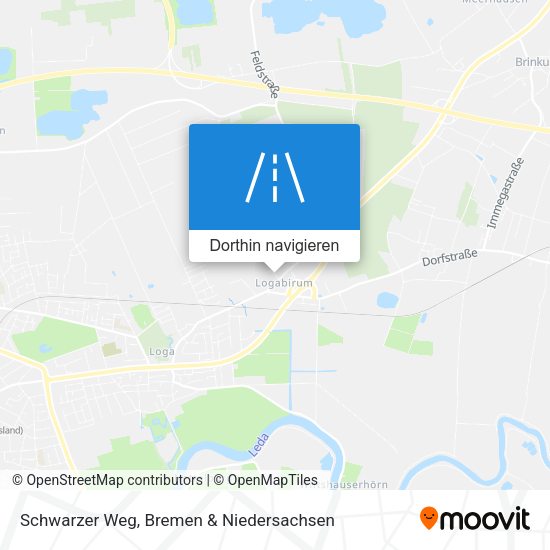 Schwarzer Weg Karte