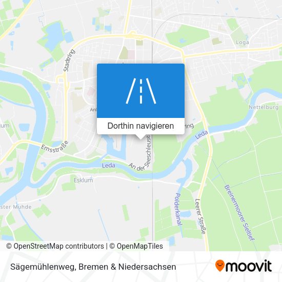 Sägemühlenweg Karte