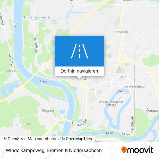 Windelkampsweg Karte