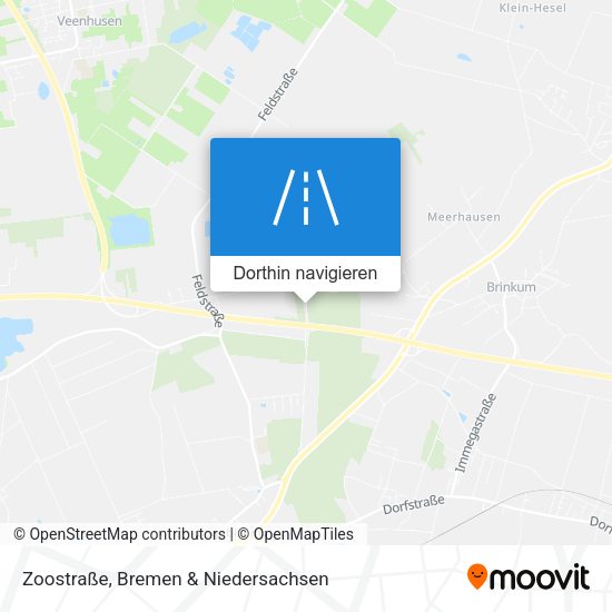 Zoostraße Karte