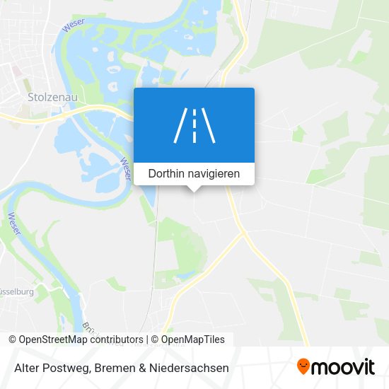 Alter Postweg Karte