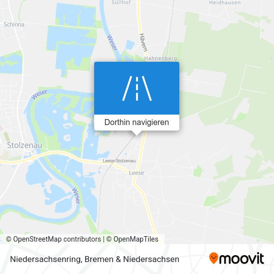 Niedersachsenring Karte