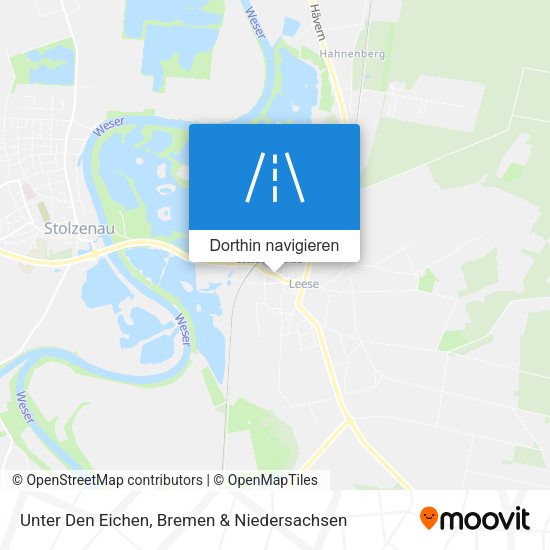 Unter Den Eichen Karte