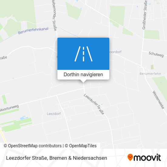 Leezdorfer Straße Karte