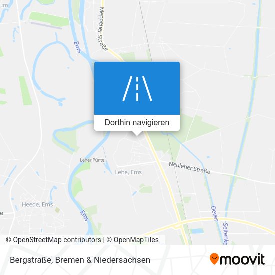 Bergstraße Karte