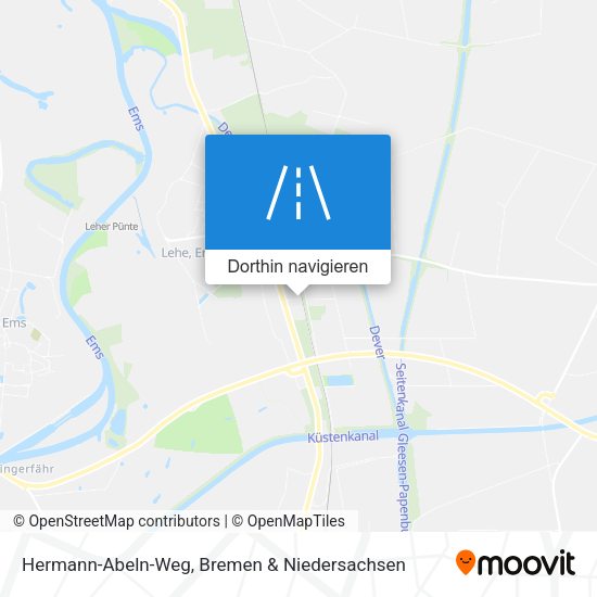 Hermann-Abeln-Weg Karte