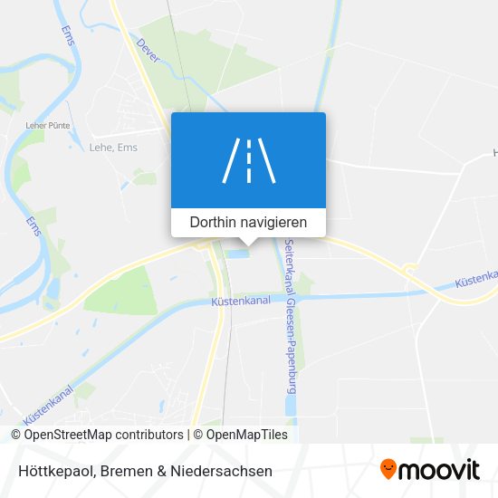 Höttkepaol Karte