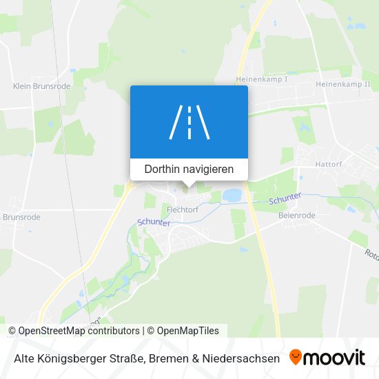 Alte Königsberger Straße Karte