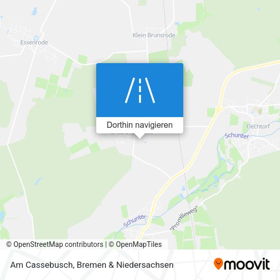 Am Cassebusch Karte