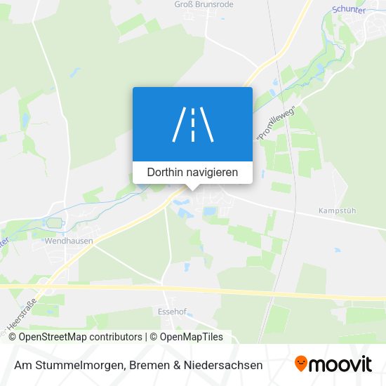 Am Stummelmorgen Karte