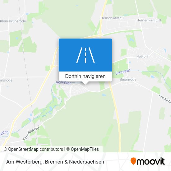 Am Westerberg Karte