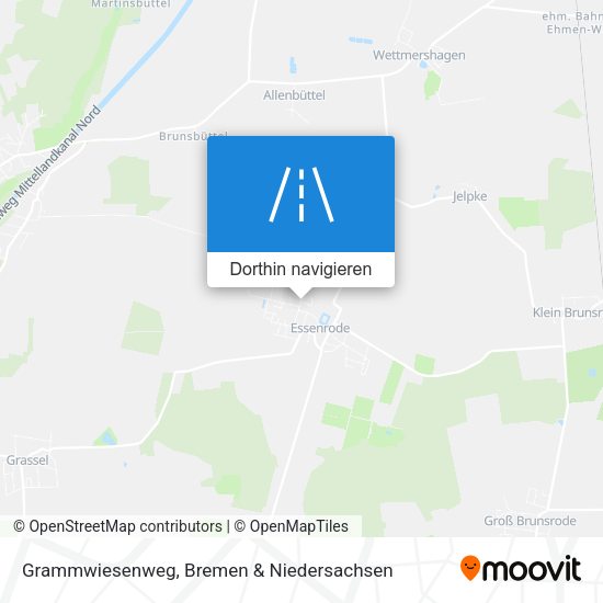 Grammwiesenweg Karte