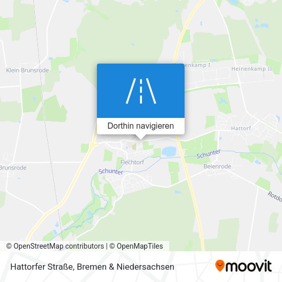 Hattorfer Straße Karte
