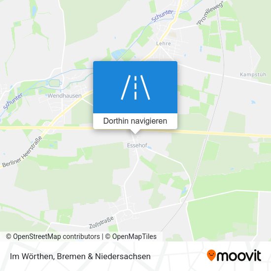 Im Wörthen Karte