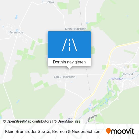 Klein Brunsroder Straße Karte
