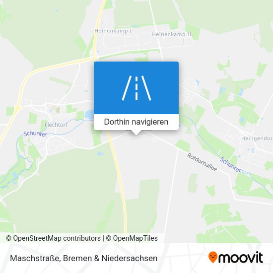 Maschstraße Karte
