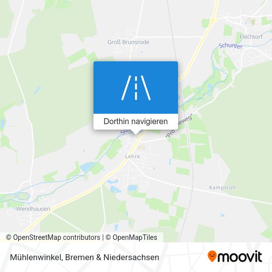 Mühlenwinkel Karte