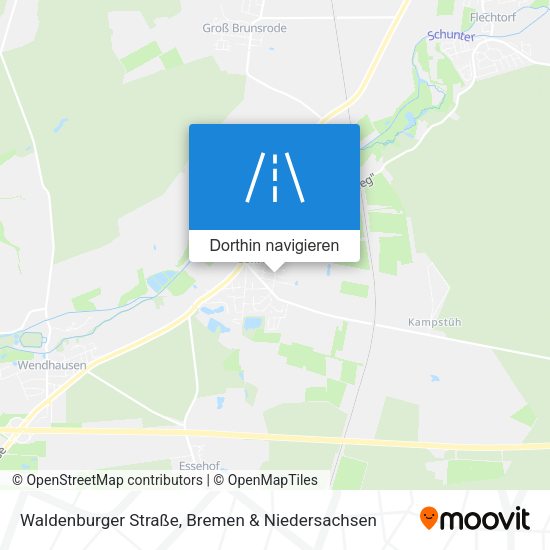 Waldenburger Straße Karte
