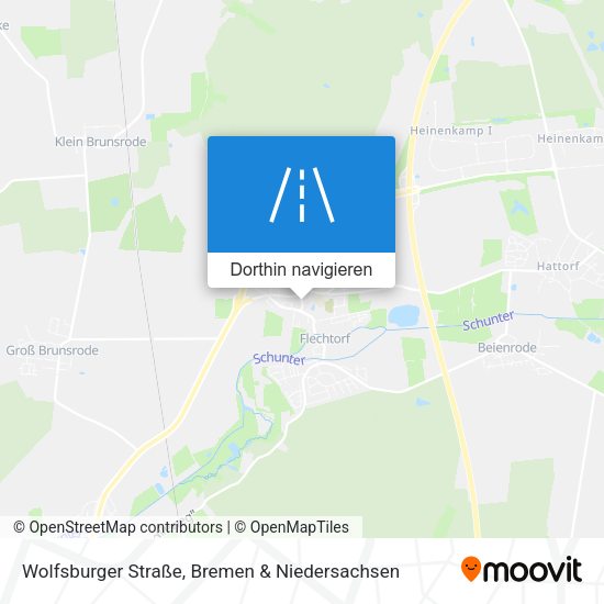 Wolfsburger Straße Karte