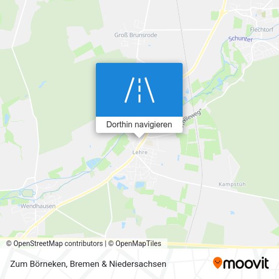 Zum Börneken Karte