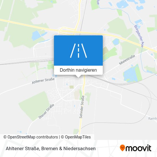 Ahltener Straße Karte