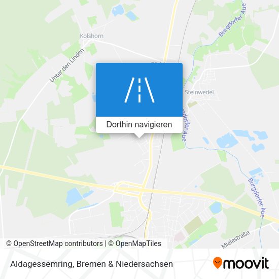 Aldagessemring Karte