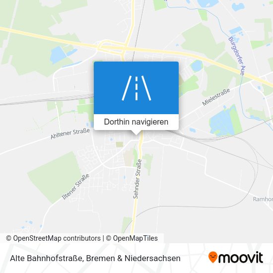 Alte Bahnhofstraße Karte