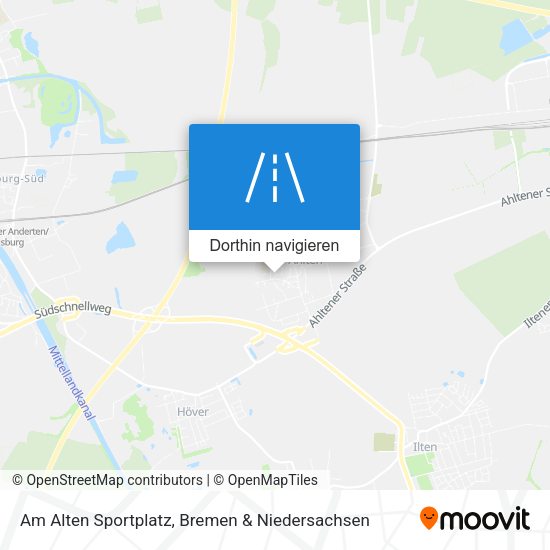 Am Alten Sportplatz Karte
