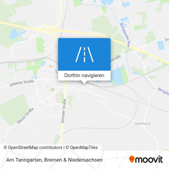 Am Tanngarten Karte
