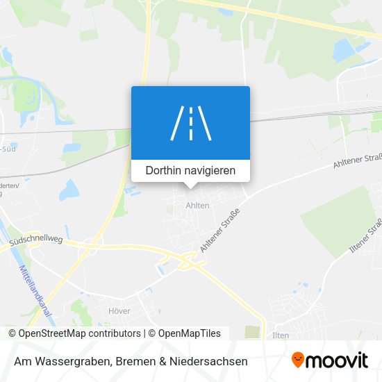 Am Wassergraben Karte