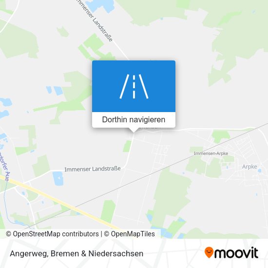 Angerweg Karte