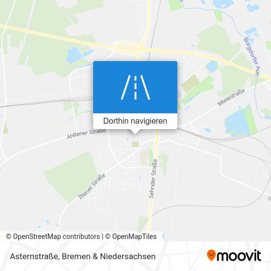 Asternstraße Karte