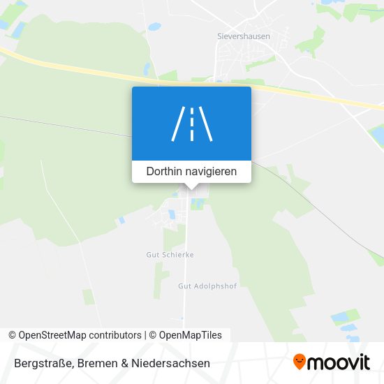 Bergstraße Karte