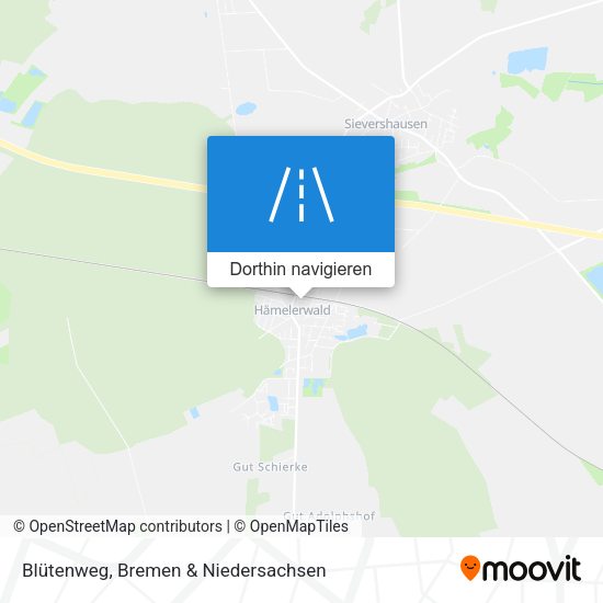 Blütenweg Karte