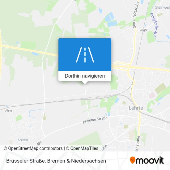 Brüsseler Straße Karte